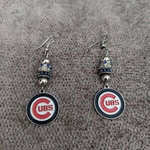 CHICAGO CUBS EARRINGS